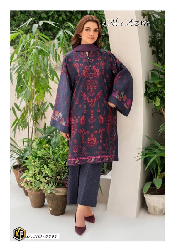 Keval Fab Al-Azra Vol-6 – Luxury Lawn Karachi Dress Material